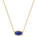 Featuring a delicate gold-tone chain and a beautifully crafted pendant