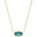 Featuring a delicate gold-tone chain and a beautifully crafted pendant