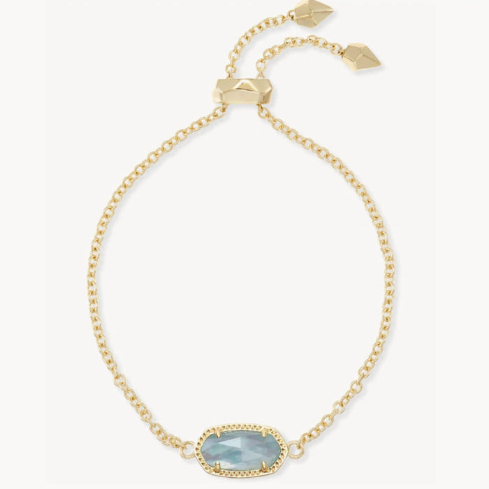 This delicate Elaina Gold Adjustable Chain Bracelet is the perfect touch of shine for any outfit.
