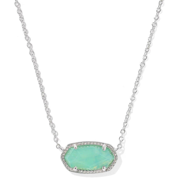 Elegant pendant surrounded by sparkling pavé accents.