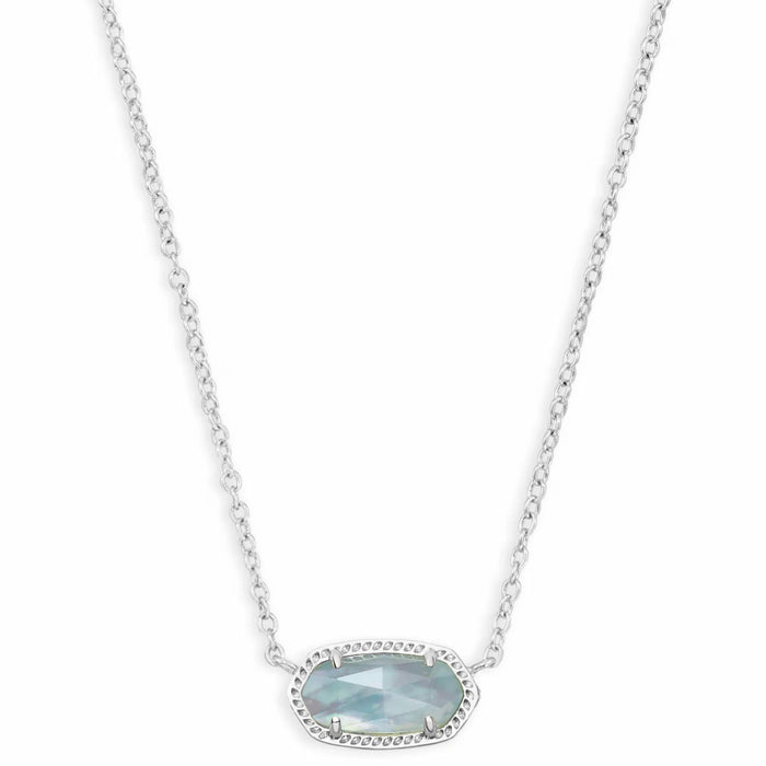 Elegant pendant surrounded by sparkling pavé accents.