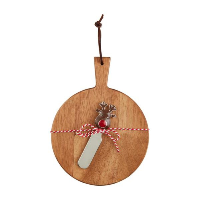 Cute beautiful round mini wood board