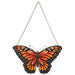 This Bridgeton Hall Monarch Butterfly Suncatcher brings the beauty of nature into your home with its vibrant butterfly design and colorful craftsmanship.