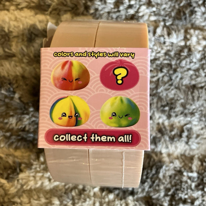 The Orb Toys Viral Tie Dye Mystery Squishy Bun Dumpling delivers a satisfying slow-rise squeeze every time.
