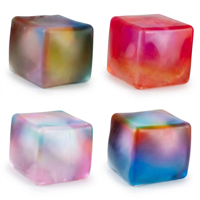 Sugar Swaps Prismatic Cube novelty sensory toy with a colorful prismatic-inspired design.