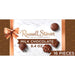 A Russell Stover chocolate box featuring an assortment of chocolates in a decorative package.