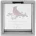 Honor a loved one with a gift that speaks from the heart  the Pavilion Gift Co Cardinals Appear Framed Glass Plaque.