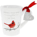 The Pavilion Gift Co Cardinals Appear 13 oz Cup features the beloved sentiment “Cardinals Appear When Angels Are Near.”