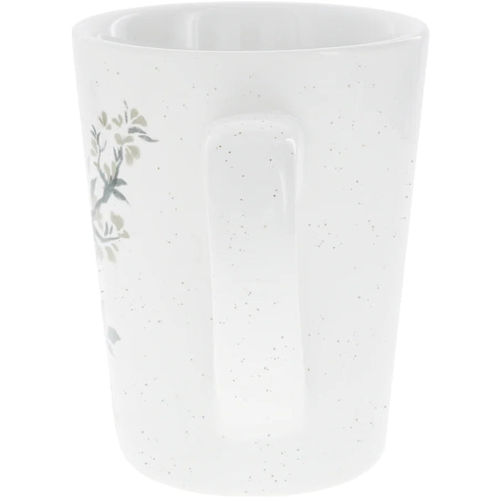 The Pavilion Gift Co Cardinal 13 oz Cup showcases a stunning cardinal design that celebrates nature and remembrance.