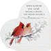 The Pavilion Gift Co Treasure 3.5" Acrylic Heart Plaque features a charming heart shape crafted in clear acrylic.