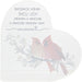 The Pavilion Gift Co Treasure 3.5" Acrylic Heart Plaque features a charming heart shape crafted in clear acrylic.