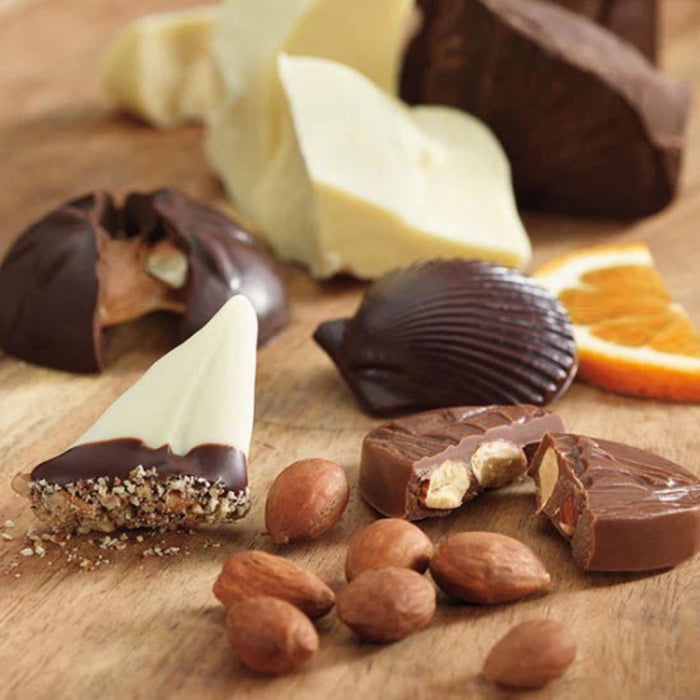 Beautifully packaged with a coastal-inspired design, these gift boxes are filled with delicious gourmet chocolates that make every occasion a little sweeter.