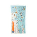 Spartina 449 Northeastern Harbors Beach Towel laid flat with coastal-inspired design