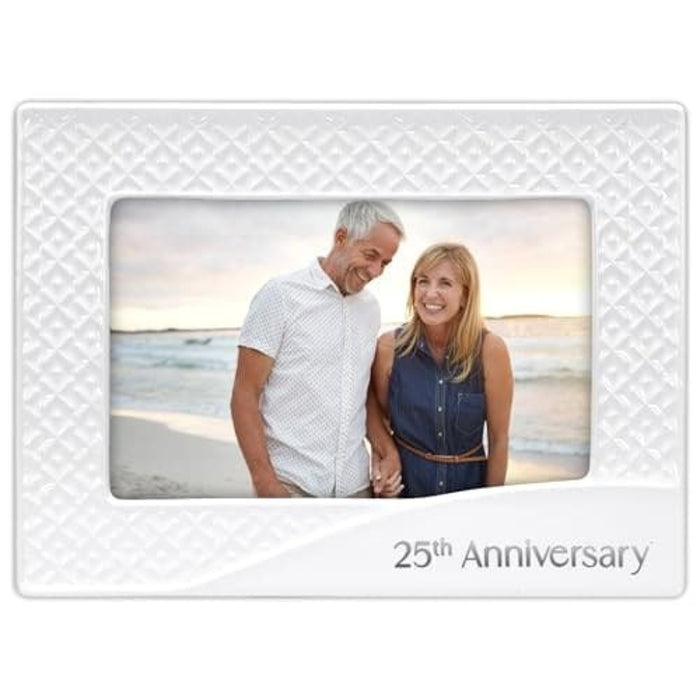 Malden : 25th Anniversary Photo Frame- 4x6 at Annie's Hallmark