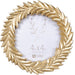 4X4 GOLD LEAF ROUND