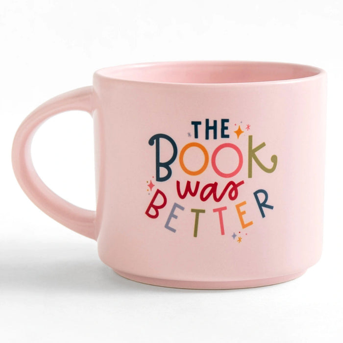This Inked The Book Was Better Large Ceramic Mug is a perfect choice for readers who love books more than movie adaptations.