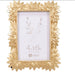 Featuring a delicate floral design and a stunning gold finish.