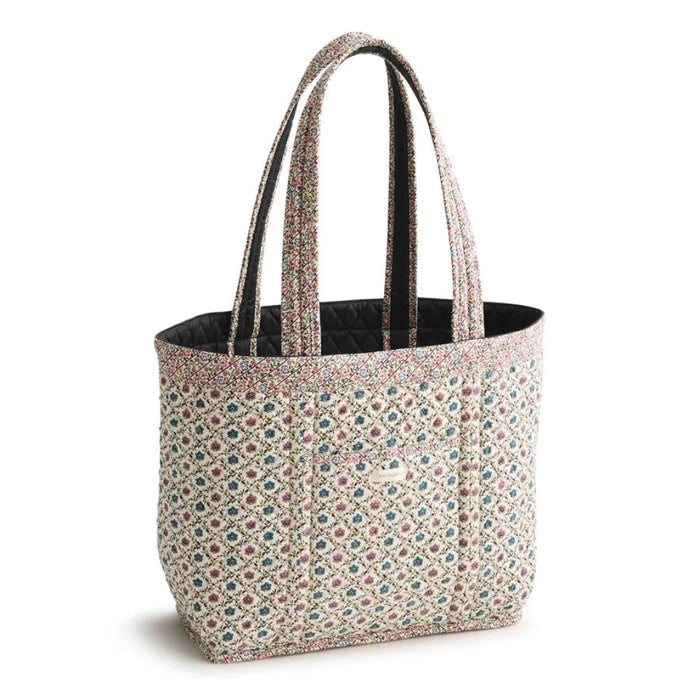 Vera Bradley Hathaway Tote Bag in Moonless Night with a sophisticated dark pattern