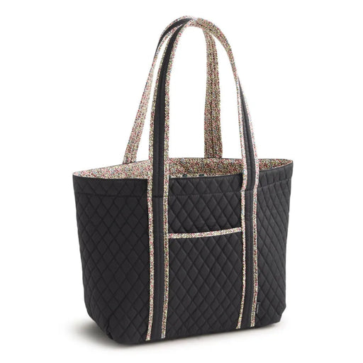 Vera Bradley Hathaway Tote Bag in Moonless Night with a sophisticated dark pattern