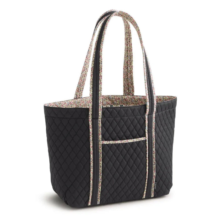 Vera Bradley Hathaway Tote Bag in Moonless Night with a sophisticated dark pattern