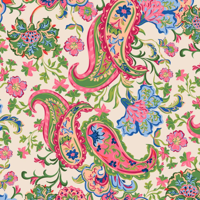 Vera Bradley Vibrant Paisley plush throw blanket with bold multicolor paisley pattern and soft, warm fabric.