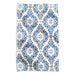 Vera Bradley Cambridge Blues plush throw blanket with colorful blue floral print and soft, warm polyester fabric.