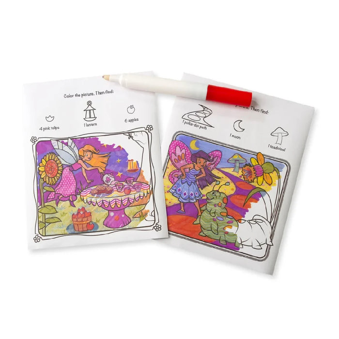 Melissa & Doug sticker set displaying an assortment of cute animals, perfect for creative projects and play.
