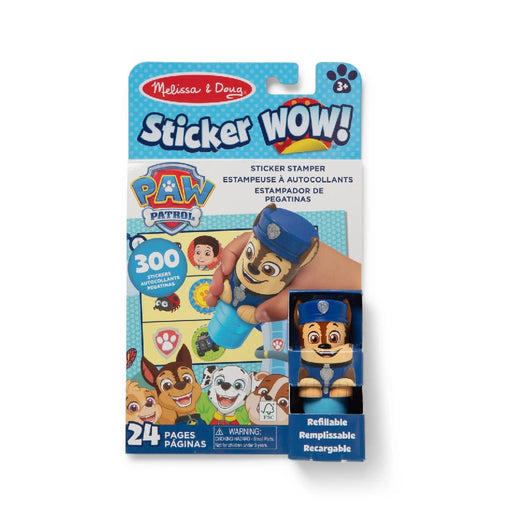 Colorful Paw Patrol sticker featuring characters in action, perfect for kids' crafts or decorating personal items.