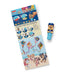 Vibrant Paw Patrol sticker showcasing beloved characters, ideal for adding fun to notebooks or playroom decor.