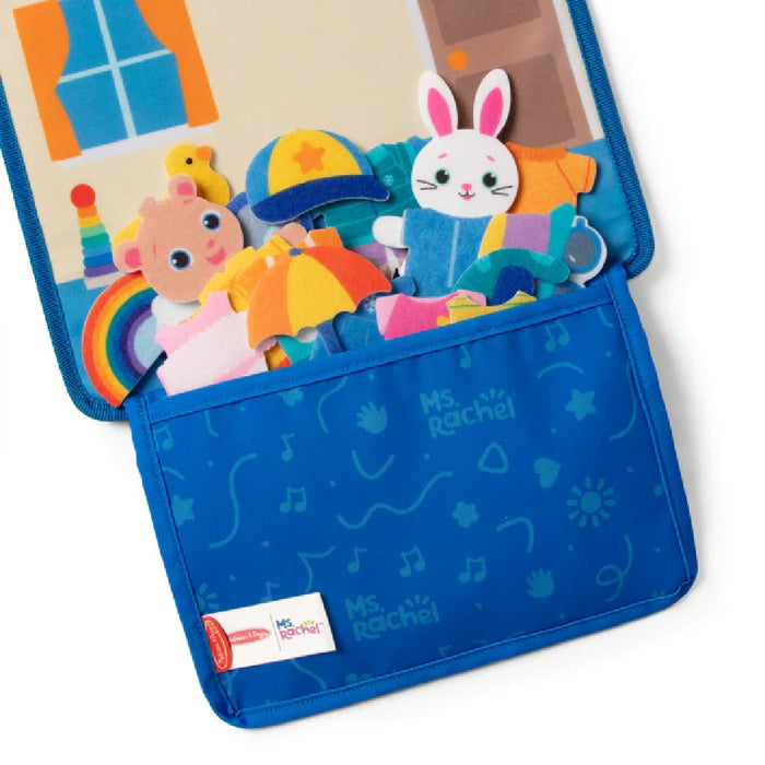 Melissa & Doug Play & Learn toys showcased, designed to enhance children's learning through play.