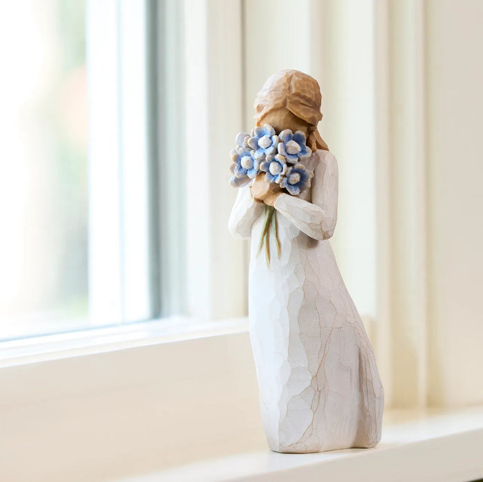 Willow Tree : Forget-Me-Not - Holding thoughts of you closely