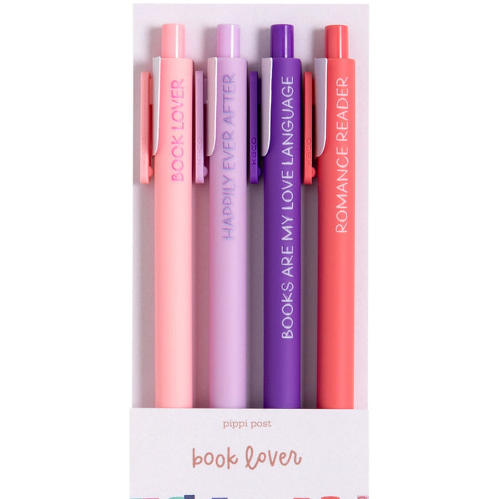 This Inked Book Lover Pen Set is a perfect writing accessory for readers, writers, and anyone who enjoys adding a literary touch to everyday tasks.