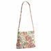Vera Bradley Original Zip Hipster Crossbody Bag in Vibrant Paisley with colorful floral paisley pattern and secure zip pockets.