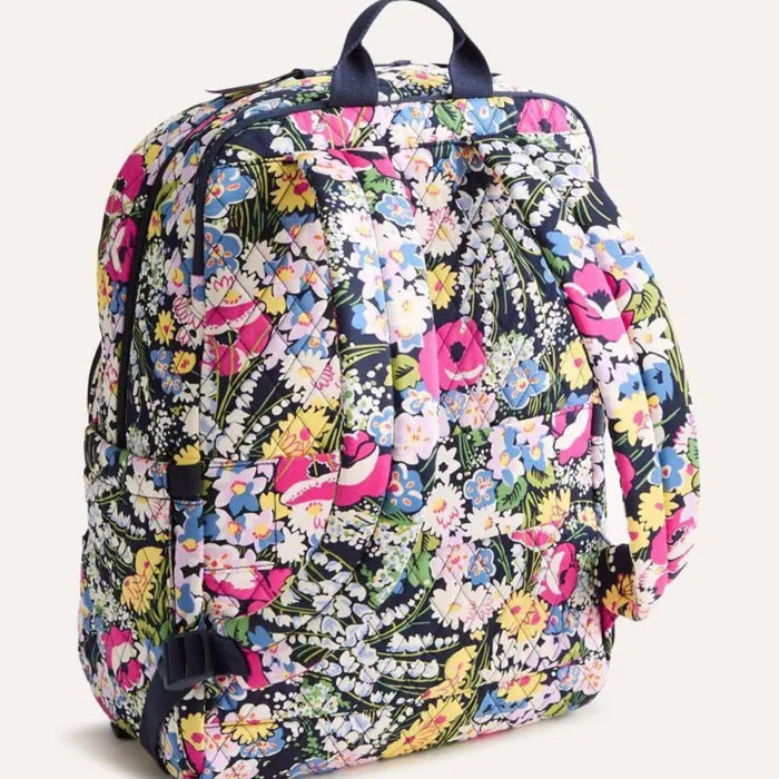 Vera Bradley Poppy Fields Backpack with laptop compartment