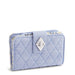 Vera Bradley Small Turnlock Wallet in Blue Chambray