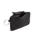 A compact wallet featuring a keychain, ideal for carrying cards and keys together in one place.  