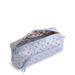 Vera Bradley Hair Care Case in Blue Leaf botanical pattern