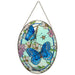 This Bridgeton Hall My Butterfly Garden Suncatcher adds colorful beauty and nature-inspired charm to your home décor
