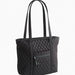 Vera Bradley Moonless Night Tote Bag interior with six slip pockets