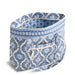 Vera Bradley Original Vera Tote in Cambridge Blues print featuring quilted cotton construction, roomy interior with multiple slip pockets, exterior zip pocket, secure zip-top closure, and comfortable shoulder straps for work, travel, shopping, and everyday organization.