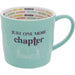 The Pavilion Gift Co One More Chapter 16 oz Mug features a playful design that celebrates the joy of getting lost in a great book. 