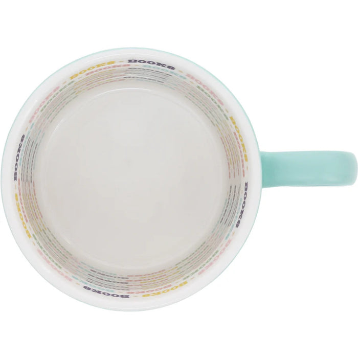  The Pavilion Gift Co One More Chapter 16 oz Mug features a playful design that celebrates the joy of getting lost in a great book. 