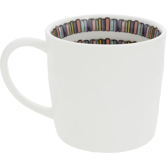  The Pavilion Gift Co Book Lover 16 oz Mug features a charming design crafted for those who live to read. 
