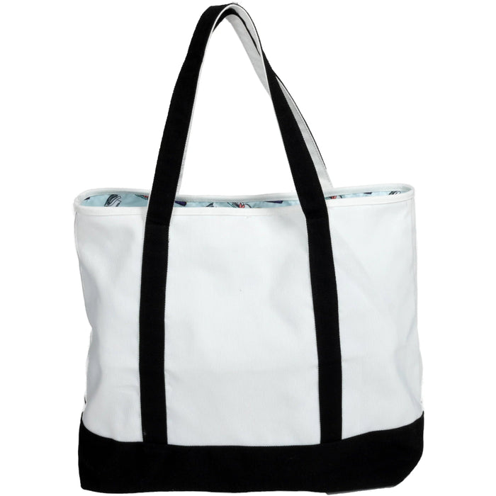 The Pavilion Gift Co Book Lover Canvas Tote Bag features a charming book-themed design that every reader will adore.