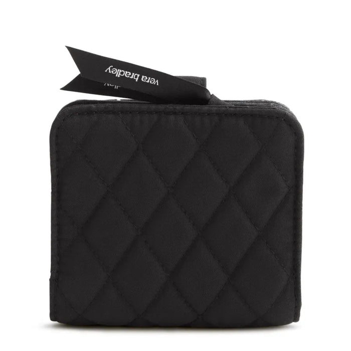 Vera Bradley Small Deluxe Tab Wallet in Moonless Night with compact design and convenient tab closure.