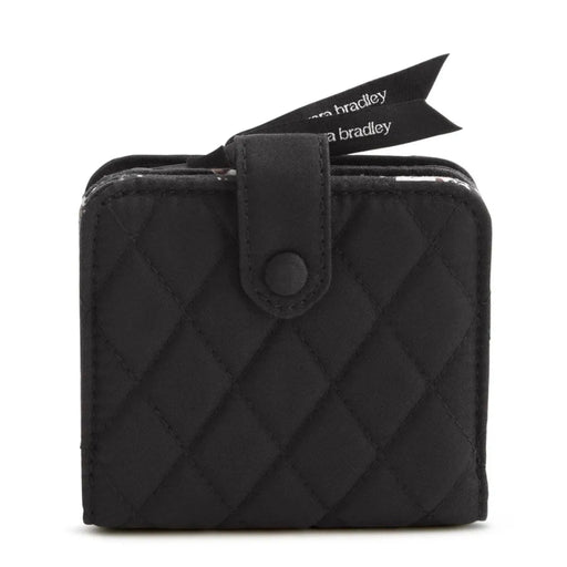 Vera Bradley Small Deluxe Tab Wallet in Moonless Night with compact design and convenient tab closure.