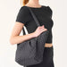 Vera Bradley Amanda Shoulder Bag in Moonless Night with a spacious design and comfortable shoulder strap.