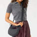 Vera Bradley Clara Convertible Shoulder Bag in Moonless Night with a versatile design for everyday carrying