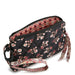 Vera Bradley Clip & Zip Wristlet in Melissa Ditsy floral pattern with a zip closure and convenient wristlet strap.