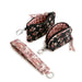 Vera Bradley Dual Pouch Wide Wristlet in Melissa Ditsy floral pattern with two pouches and a convenient wristlet strap.